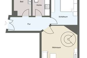 Über den Dächern von Lindenau: 3-Zimmer-Dachgeschoss-Maisonette mit herrlicher Loggia – 4177 Altlindenau, Leipzig – Vorschaubild 12