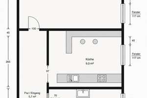 Erdgeschoss-Wohnung mit 3,5 m Deckenhöhe, Design-Loft-Esprit & ruhigem, fast privatem Gartenhof – Selchower Straße 33, 12049 Neukölln (Ortsteil), Berlin – Vorschaubild 21