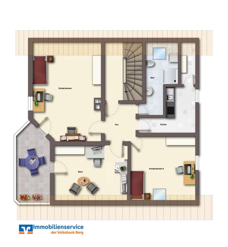 Immobilie in Lindlar - Großzügiges Einfamilienhaus mit Ausbaupotenzial in Zentrumsnähe von Lindlar - Bild 3