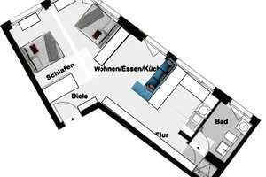 KILIAN IMMOBILIEN!  PERFEKTE 1,5 ZI. LIFESTYLE-STADTWOHNUNG MIT 50 M² IM PARK LANE!  AUFZUG * EBK – Die vollständige Adresse der Immobilie erhältst du vom Anbieter., 90489 Wöhrd, Nürnberg – Vorschaubild 70