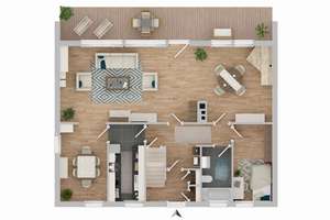 3.337 m² Grundstück! Freistehendes Einfamilienhaus, Nebenhaus & 6 Garagen in Bochums schönster Natur – Die vollständige Adresse der Immobilie erhältst du vom Anbieter., 44869 Eppendorf, Bochum – Vorschaubild 27