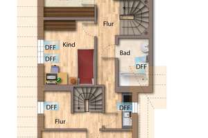 Gepflegte Doppelhaushälfte mit Einliegerwohnung oder als Zweigenerationenhaus – Die vollständige Adresse der Immobilie erhältst du vom Anbieter., 81827 Waldtrudering, München – Vorschaubild 19