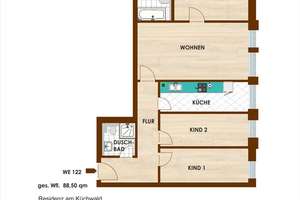 RESIDENZ AM KÜCHWALD
4-Zimmer-Wohnung mit Gäste-WC +  
TG-Stellplatz – Arthur-Bretschneider-Str. 15, 9113 Schloßchemnitz, Chemnitz – Vorschaubild 15