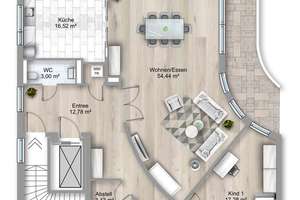 Traum-Penthouse in Schwabing - Exklusives Wohnen über den Dächern Münchens – Die vollständige Adresse der Immobilie erhältst du vom Anbieter., 80807 Neufreimann, München – Vorschaubild 23