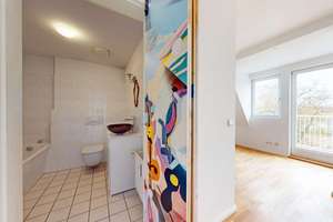 Charmante 1-Zimmer-Dachgeschosswohnung mit Weitblick über einen grünen Park sowie die Dahme! – Die vollständige Adresse der Immobilie erhältst du vom Anbieter., 12527 Grünau, Berlin – Vorschaubild 5