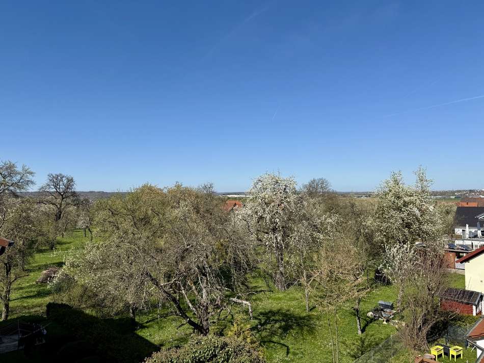 Ausblick vom Dachbalkon