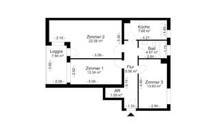 Gut geschnittene Wohnung - WBS mit besonderem Wohnbedarf erforderlich! – An der Wuhlheide 92, 12459 Oberschöneweide, Berlin – Vorschaubild 10