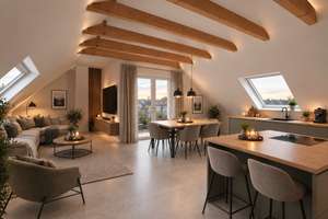 Erstbezug: Moderne 2,5-Zimmer-Dachgeschosswohnung mit zwei Terrassen und Klimaanlage – 64839 Münster – Vorschaubild 10