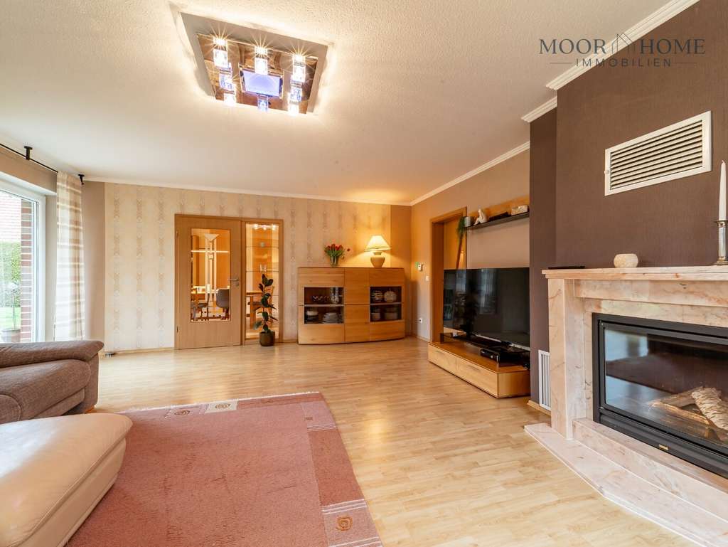 Immobilie in Emsbüren - Einfamilienhaus in Emsbüren mit Kamin, Garage und pflegeleichtem Garten - Bild 3