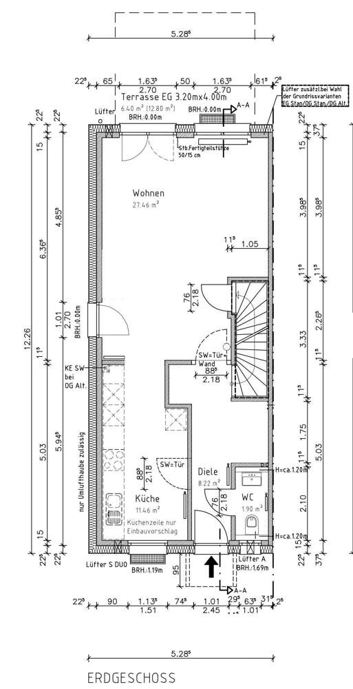 Grundriss Erdgeschoss