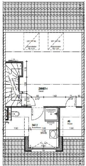 Grundriss Dachgeschoss