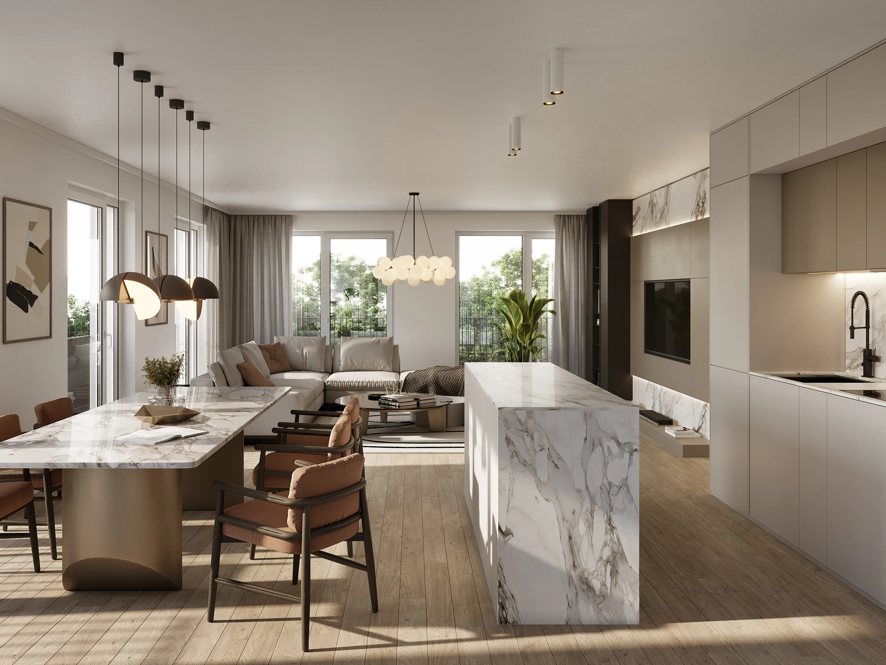 Zentrale Lage Bornheim: 3‑Zimmer‑Wohnung im Neubau an der Berger Straße