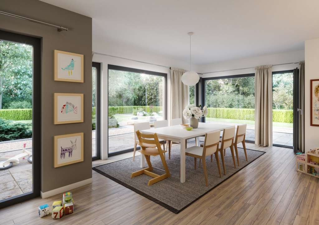 Immobilie in Beetzsee - Sicherheit und Platz in Beetzsee: 130 m² Wohnfläche, 4-5 Zimmer, gerade Treppe - mit KfW-Förderung  - Bild 1