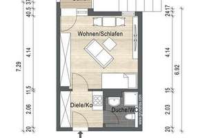 Einstieg in den Immobilienmarkt: Vermietete Wohnung mit TG-Stellplatz in Neureut – Die vollständige Adresse der Immobilie erhältst du vom Anbieter., 76149 Neureut, Karlsruhe – Vorschaubild 9