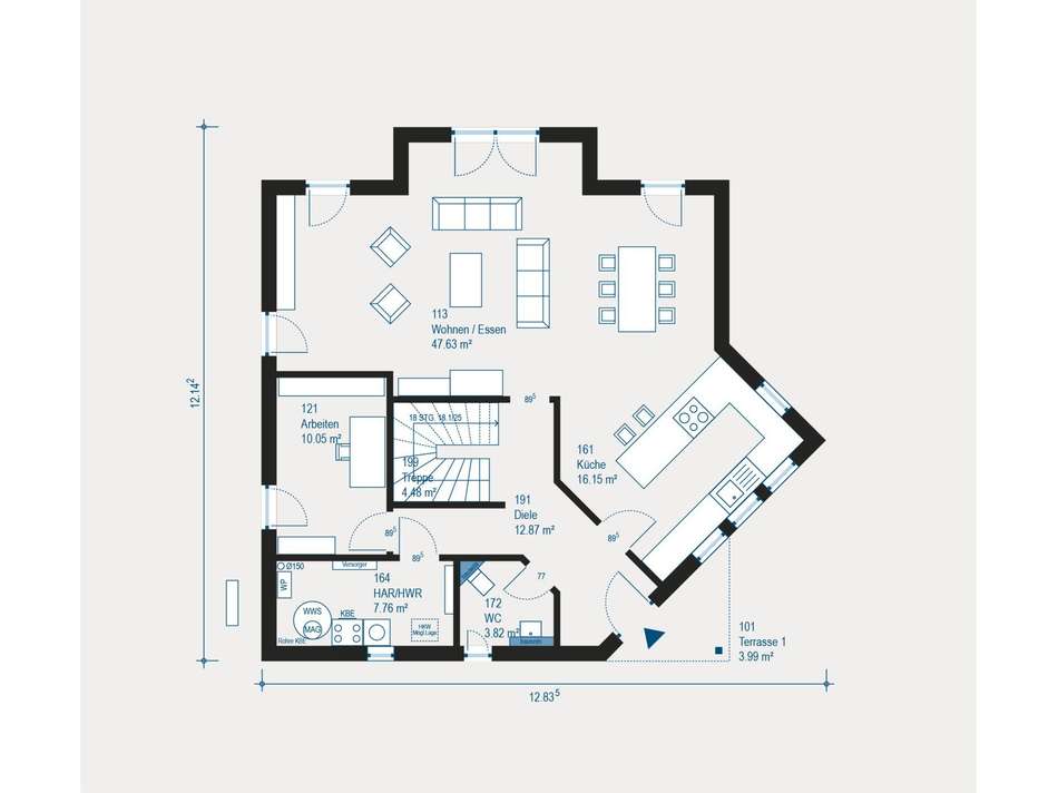 Grundriss EG