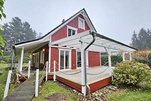 immo-schramm.de: Neuwertiges Schwedenhaus mit Veranda und traumhafter Gartenanlage – Die vollständige Adresse der Immobilie erhältst du vom Anbieter., 27442 Gnarrenburg – Vorschaubild 1
