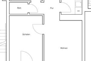 Alsterplatz 1B, 1 R1 - Schöne 2 Zimmer Wohnung mit Tageslichtbad und Loggia – Alsterplatz 1B, 38120 Weststadt, Braunschweig – Vorschaubild 4