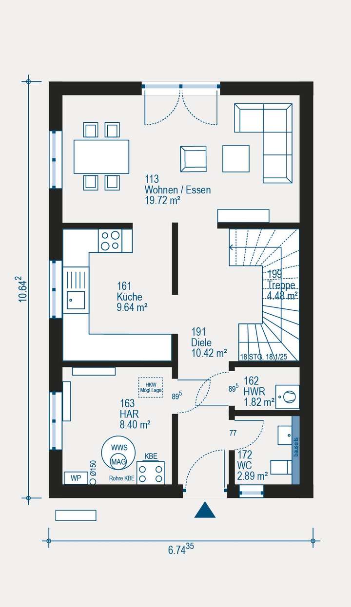 Grundriss veränderbar