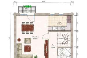 Reihenendhaus *Zentrum mit ca. 148 m² Wfl. +ca. 18 m² Reserve – Hinterm Rasen 1C-H3, 98693 Ilmenau – Vorschaubild 4