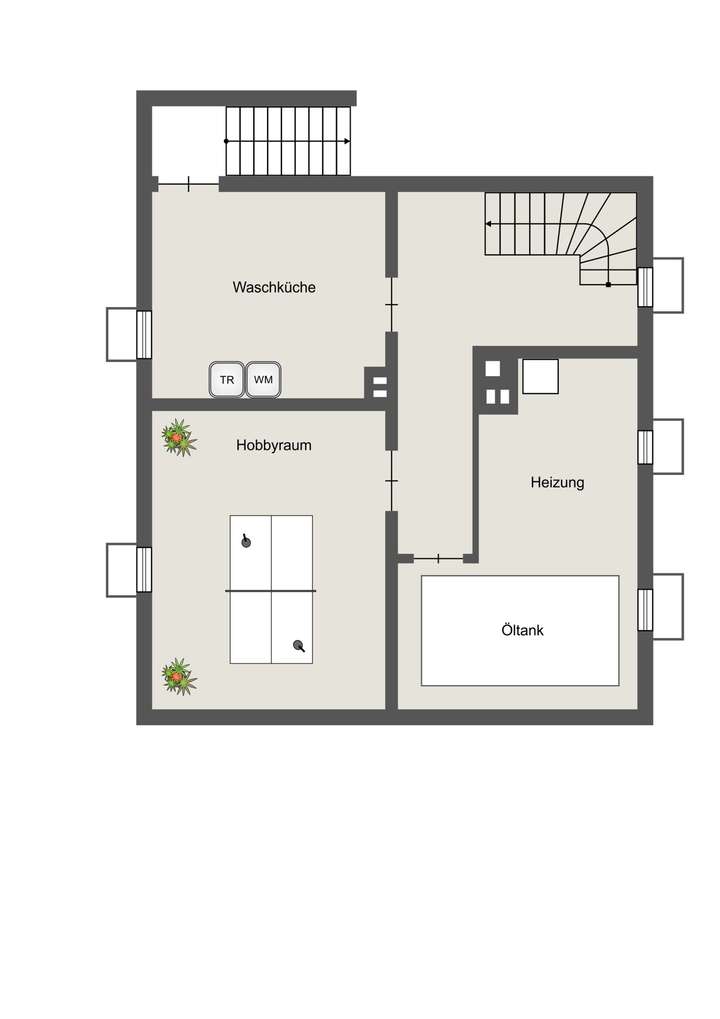 Bestand Kellergeschoss