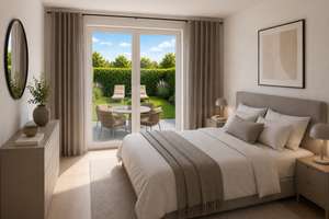 KFW55-NEUBAU in ruh. Lage unweit Eichtalpark: attraktive 2-Zi.-ETW mit Terrasse und Garten – Die vollständige Adresse der Immobilie erhältst du vom Anbieter., 22047 Wandsbek (Ortsteil), Hamburg – Vorschaubild 4