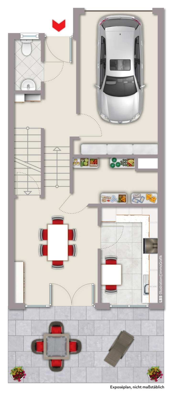 Grundriss Erdgeschoss