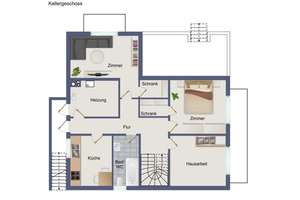 Architektenhaus mit viel Potential in gesuchter Lage – Die vollständige Adresse der Immobilie erhältst du vom Anbieter., 64297 Eberstadt, Darmstadt – Vorschaubild 2