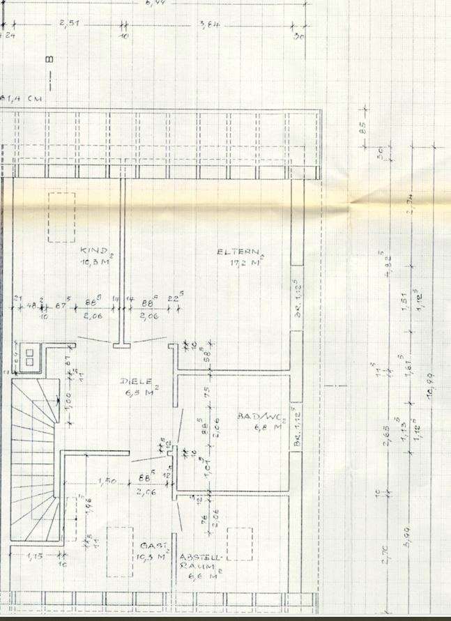 Grundriss Obergeschoss
