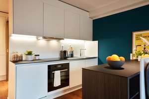 HAVENS LIVING: Kategorie Standard, vollmöbliertes Apartment, Design KLASSIK – Oeverseestraße 7, 22769 Altona-Nord, Hamburg – Vorschaubild 4