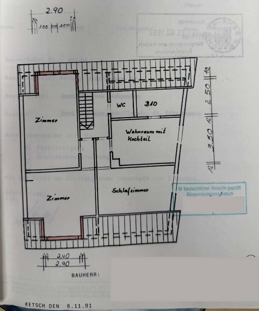 Immobilie in Ketsch - Großzügiges Wohnhaus in zentraler Lage mit ggfs. Neubaumöglichkeit - Bild 4