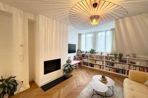 Stilvolle 3,5-Zimmer-Wohnung mit großer Terrasse, offenem Wohnbereich & Kamin in Bestlage Oberkassel – Die vollständige Adresse der Immobilie erhältst du vom Anbieter., 40545 Oberkassel, Düsseldorf – Vorschaubild 8