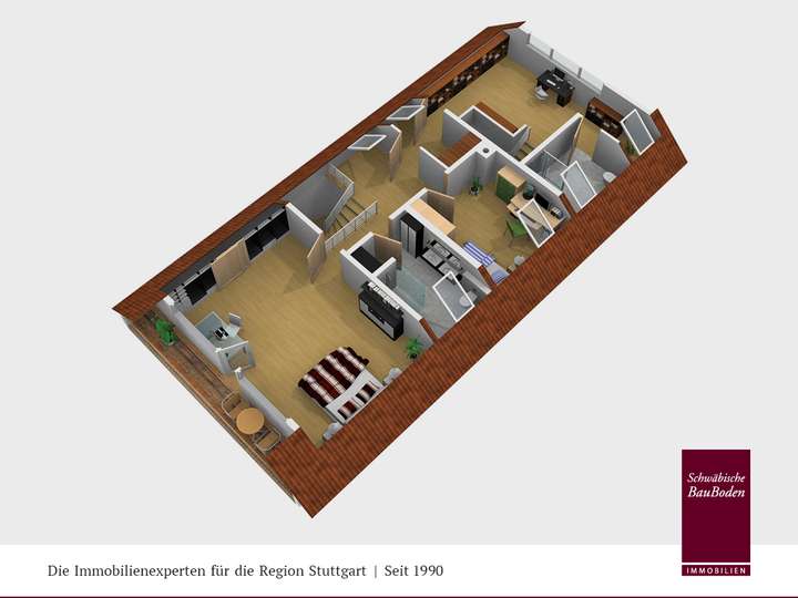 Visualisierung Obergeschoss