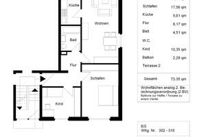 Renovierte Drei-Zimmer-Wohnung in Heerdt – Ardennenstraße 24, 40549 Heerdt, Düsseldorf – Vorschaubild 10
