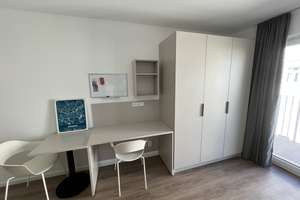 Schönes, helles, möbliertes 1-Zimmer-Apartment in Nürnberg - zentrumsnah - zu vermieten. Direkt vom  – Ernststraße 1, 90478 Ludwigsfeld, Nürnberg – Vorschaubild 2