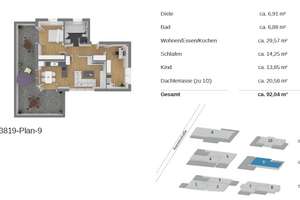 Familientraum im Antonviertel / 3-Zimmer Dachterrassen-Wohnung / EBK / TG – Aventinstraße 24 A, 85051 Münchener Straße, Ingolstadt – Vorschaubild 14