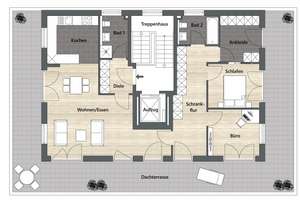 Penthousewohnung mit Dachterrasse und Aufzug in Ingolstadt-Haunwöhr – Die vollständige Adresse der Immobilie erhältst du vom Anbieter., 85051 Münchener Straße, Ingolstadt – Vorschaubild 10