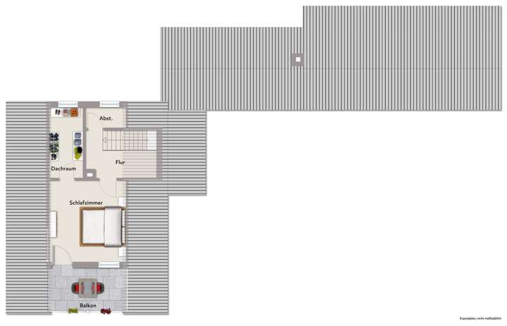 Mustergrundriss Dachgeschoss