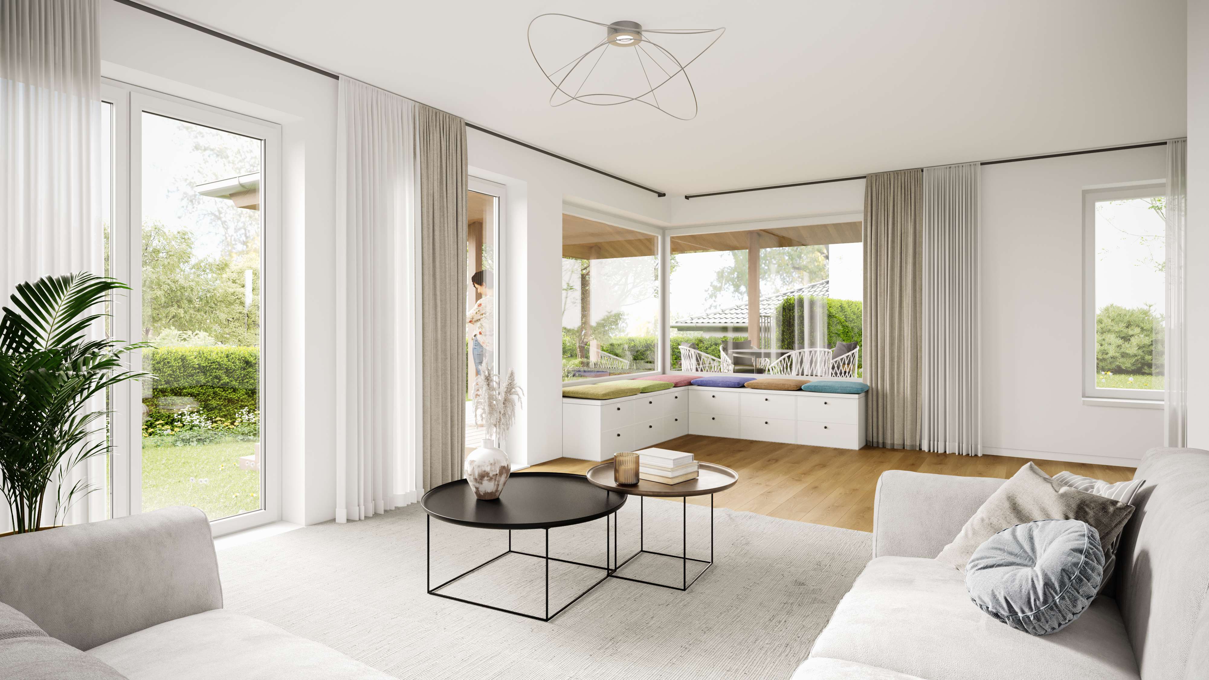 Immobilie in Hohenpeißenberg - Traumhaftes Panoramahaus mit Bergblick und Einliegerwohnung (2) 2x 100 000Euro kfw Darlehen - Bild 0