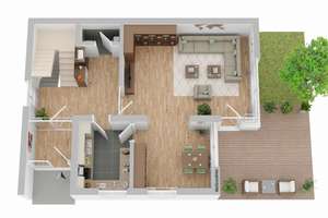 Tolles Einfamilienhaus mit Garten und Garage im Wohngebiet Mittelrain – Max-Beckmann-Str. 71, 89520 Heidenheim an der Brenz – Vorschaubild 4