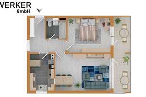Smart geschnittene 2-Zimmerwohnung in super Lage – Köln – Vorschaubild 8