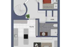 Modernes Design mit Bootssteg - Stylisches Reihenendhaus am kleinen Wannsee – Berlin – Vorschaubild 23