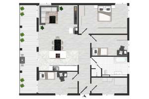 Moderner Bungalow in naturnaher Lage am Waldrand | 2021 | Tageslichtbad | 500 m² Garten | 4 Zimmer – Die vollständige Adresse der Immobilie erhältst du vom Anbieter., 4509 Delitzsch – Vorschaubild 18