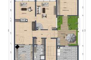 Großzügige, lichtdurchflutete Maisonettewohnung mit vielen technischen Highlights am Central – Die vollständige Adresse der Immobilie erhältst du vom Anbieter., 42653 Gräfrath, Solingen – Vorschaubild 13