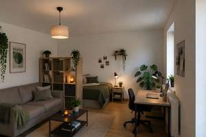 Große 1-ZKB Whg. mit 48 qm in der City von Bremerhaven, 2  Balkone,  einzugsfertig nach Sanierung