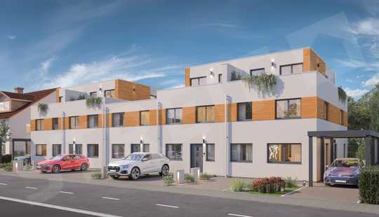 Bild von Neubau in Top-Lage Langen - Persönliches Mittelhaus inkl. Grundstück, Dachterrasse & QNG-Fördero
