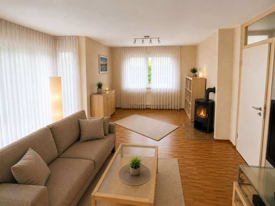 WohnzimmerEG KI mit Ofen