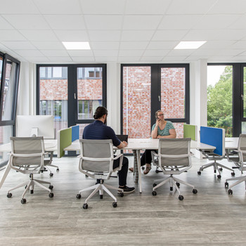 Coworking-Bereich in Regus Science Park