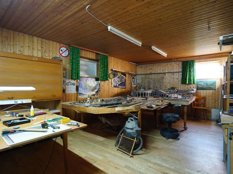 Hobbyraum im Untergeschoss