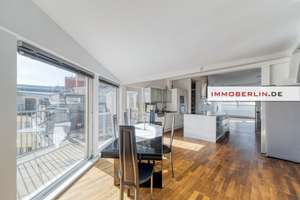 IMMOBERLIN.DE - Exquisite Dachgeschosswohnung mit ruhiger Sonnenterrasse – 10559 Moabit, Berlin – Vorschaubild 2