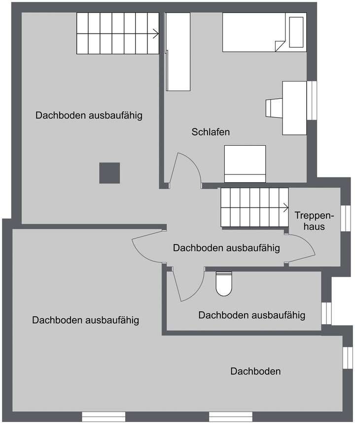 Grundriss Dachgeschoss